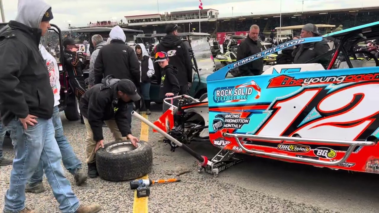 Matt Guererri out of the Great Lakes 75 early.