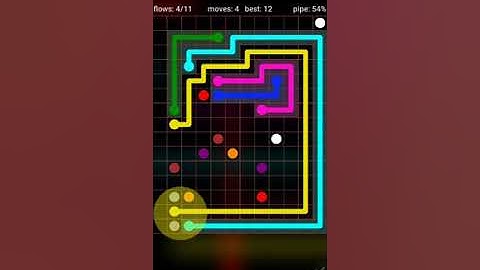 How To Solve Flow Free 12x15 Mega Mania Pack Level 195 Board Walk Through Solution Walkthrough