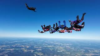 Full Bigway Skydiving Camp 2026 | Day 4 Jump 6— Massive Formation @skydiveestonia Update