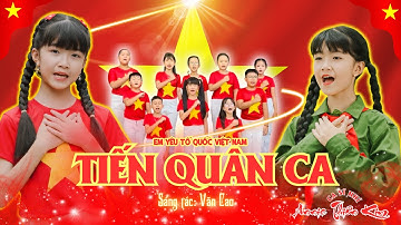 Tiến Quân Ca IBé Gái hát Quốc ca Nước Cộng Hoà Xã Hội Chủ Nghĩa Việt Nam đầy tự hào- Annie Thiên Kim