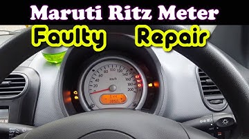 Maruti Ritz Instrument Cluster Faulty & Repair in tamil | Ritz instrument cluster problems repair