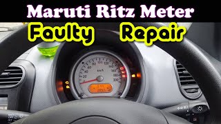 Maruti Ritz Instrument Cluster Faulty & Repair in tamil | Ritz instrument cluster problems repair