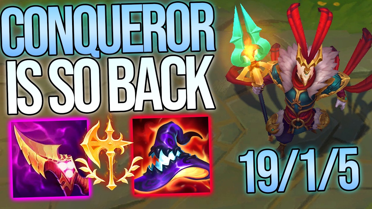 CONQUEROR AZIR IS SO BACK