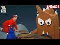 Episode 9 | Captain Jim vs Big Scary Monster 👾 | Funny Space Adventure for Kids | Cartoon for Kids