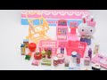 19 Minutes Satisfying with Unboxing &amp; Test Pink Cash Register Shopping Cart Set ASMR #toys #unboxing