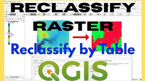 How to Reclassify Raster using QGIS