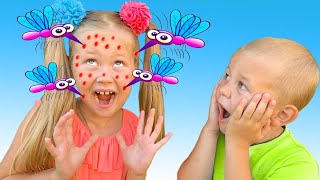 Eva And Evi Vs Mosquitoes In Our House