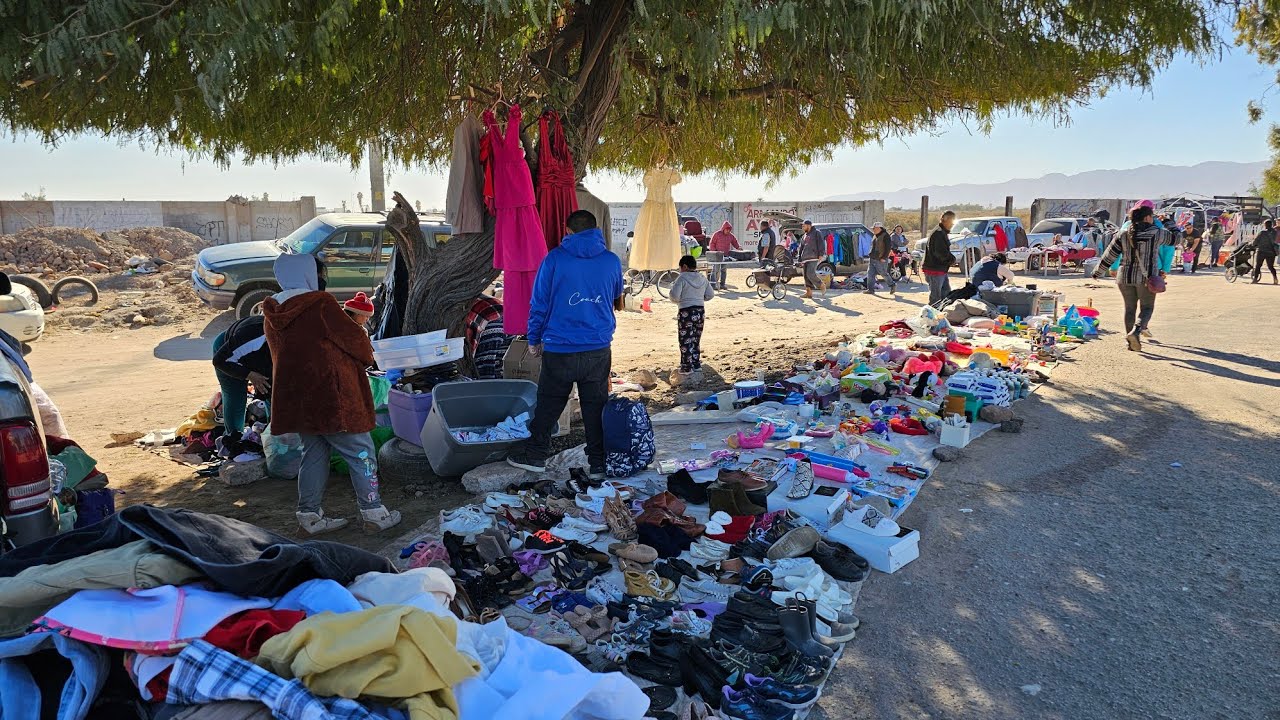El tianguis o sobreruedas mas barato de Mexicali bc