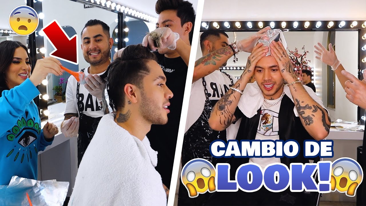 Le pintamos el cabello a JUAN DE DIOS PANTOJA 😳 Vico Guadarrama - YouTube
