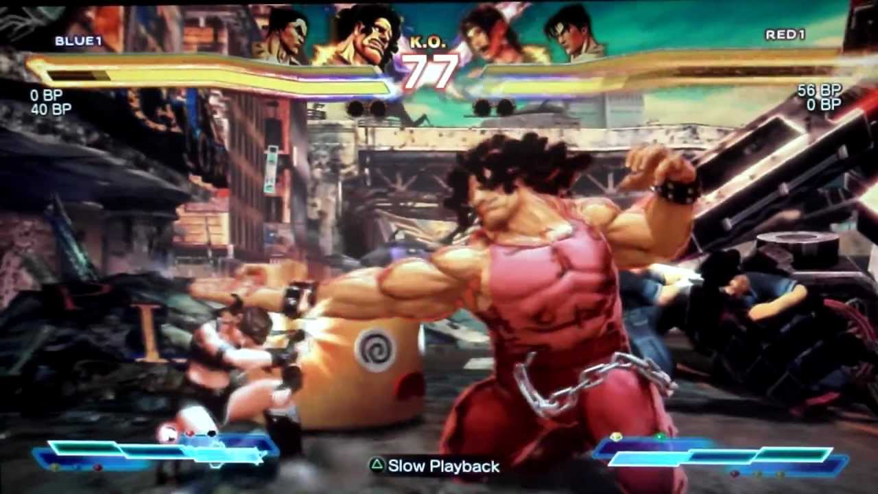 Street Fighter X Tekken Alexander & Prince Mello Vs K00pa & SquallNoctis