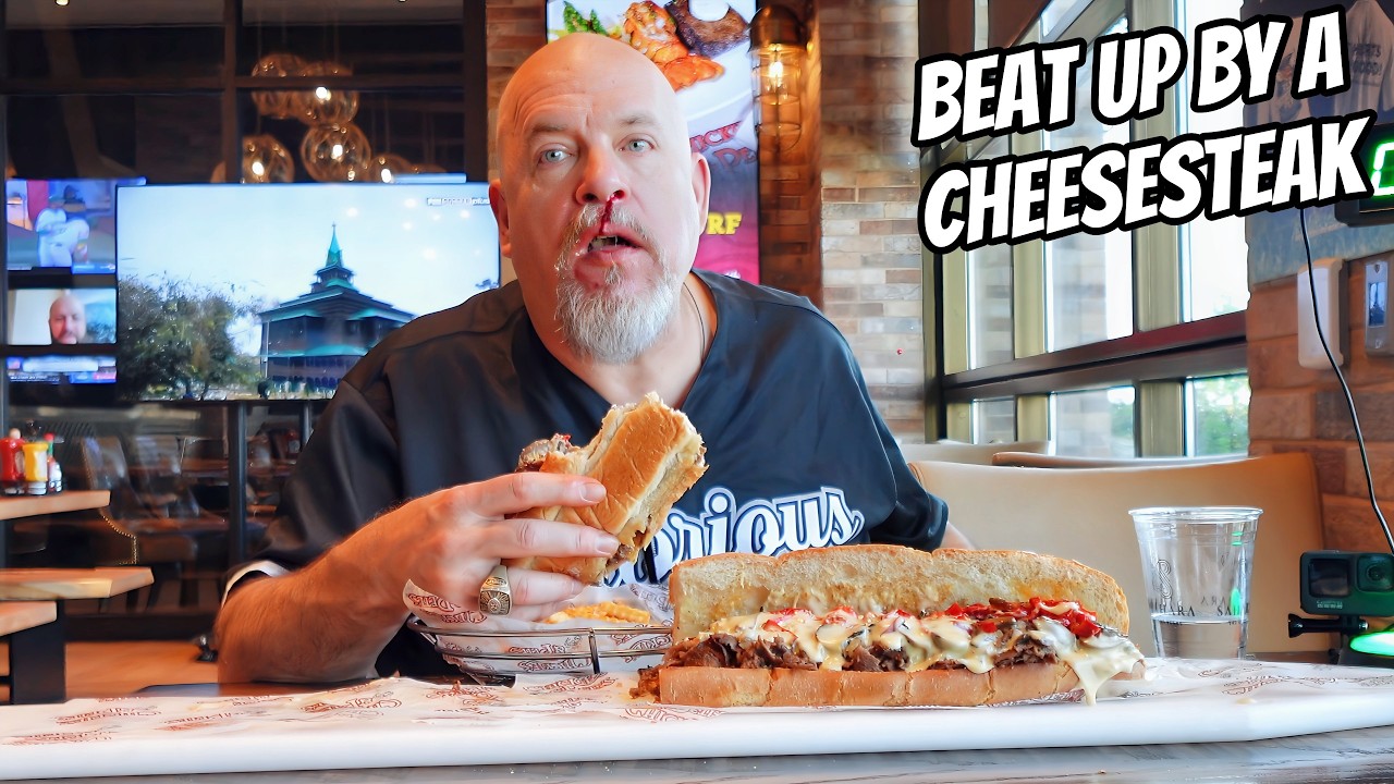 Я попытался принять участие в безумном челлендже «Чизстейк в Лас-Вегасе».