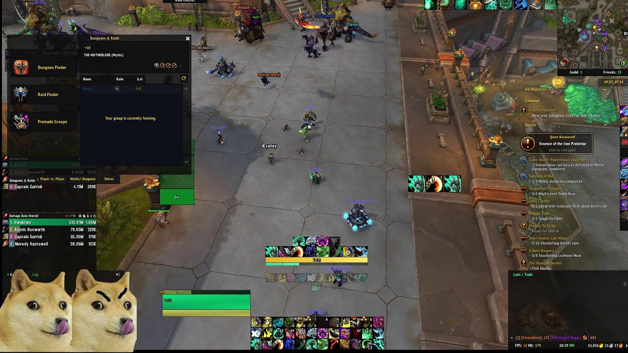 [World of Warcraft] Liberation of Undermine! Keys? Keys.