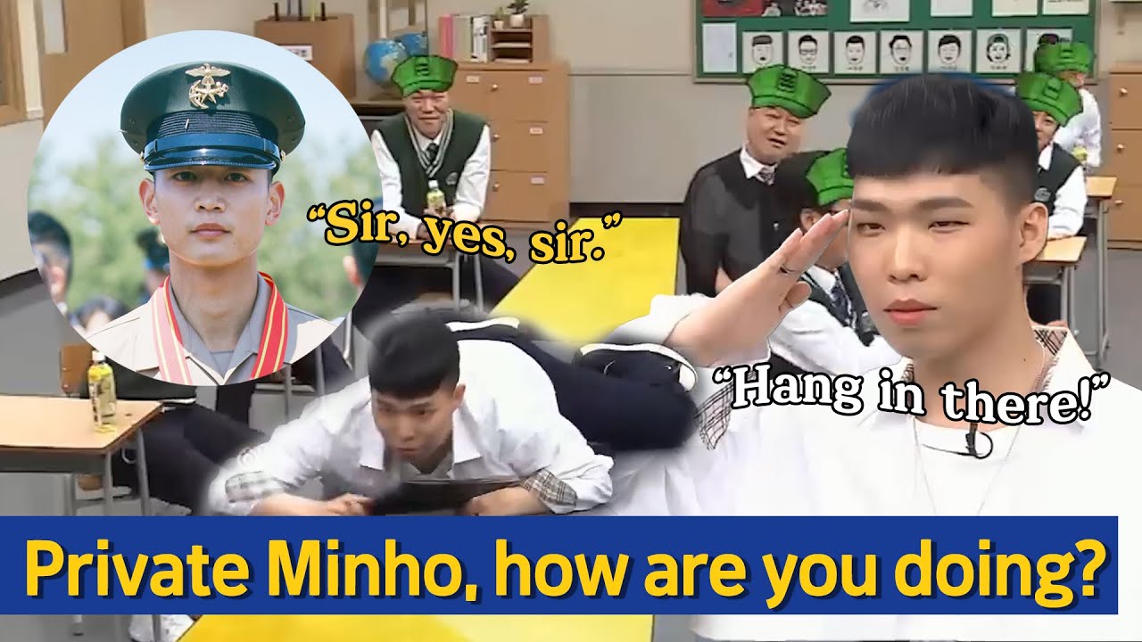[KnowingBros]Why SHINee's Minho and AKMU's Chanhyuk Had an Awkward First Meeting in the Marine Corps
