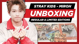 Stray Kids - Clé 1 Miroh Unboxing Clé 1, Miroh & Limited Versions