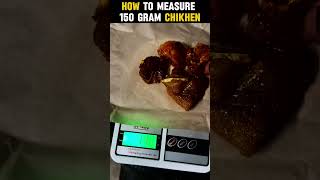 How to Measure Raw Chikhen #gym #chikhen #dietfood