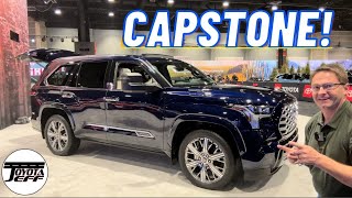 2023 Toyota Sequoia Capstone in Blueprint Color!