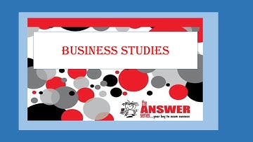 GRADE 11 BUSINESS STUDIES CREATIVE THINKING AND PROBLEM SOLVING