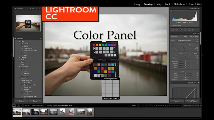 How To use the HSL / COLOR Panel in Lightroom CC  | Loyal Academy |