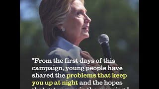 Hillary Clinton: Here's what millennials have taught me