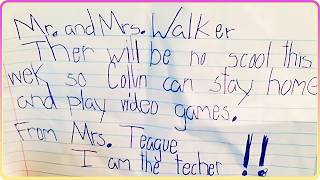 Notes Written by Kids Who Were Accidentally Comedy Geniuses