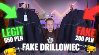 Nike TECH FLEECE REAL vs FAKE! 🥷 Jak rozpoznać podróbkę na Vinted i zrobić legit check Drillowca.