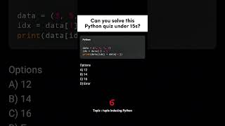 90% Programmers Fail This Python Puzzle 😱 #pythonquiz #programminglanguage #coding #techshorts