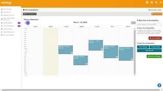 How to submit hourly based availability