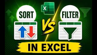 Stop Scrolling! Sort & Filter Excel Data in Seconds #xcelin #excel #exceltips
