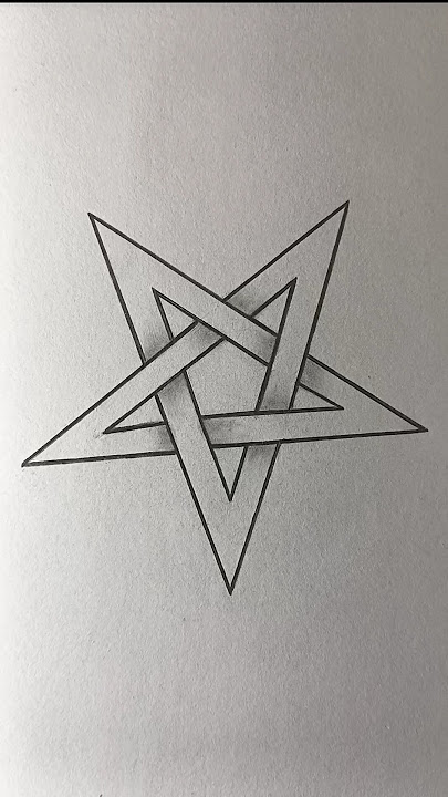 Download lagu ✨ How to draw perfect 3d Star ⭐ #art #shorts #viral #drawing #tutorial #star #sketch