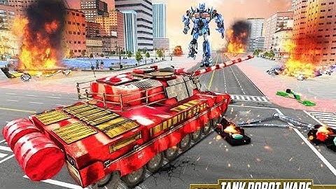 Tank Robot Car Transform -  Eagle Robot 3D Game| Android/IOS Gameplay