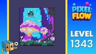 Pixel Flow Level 1343 Walkthrough Solution