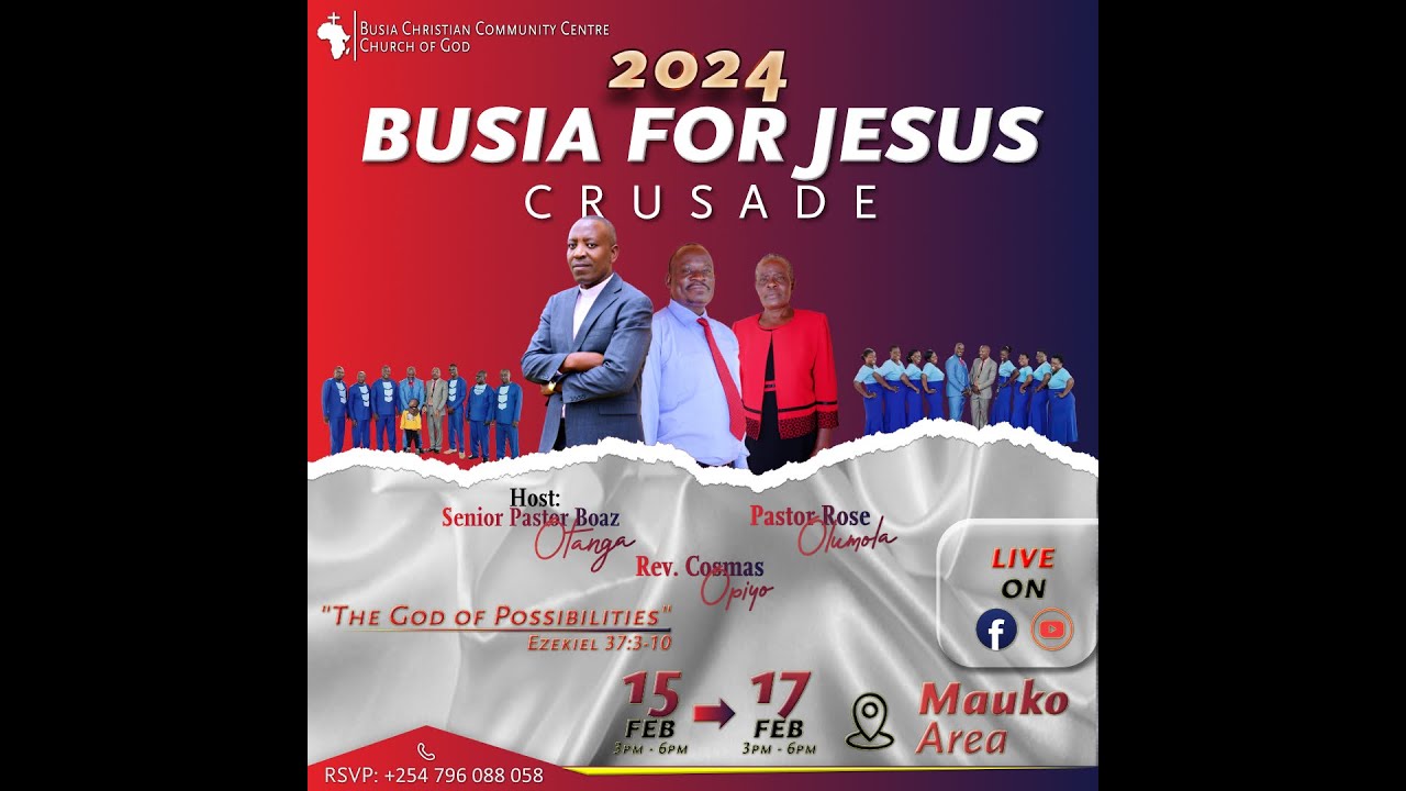 LIVE | BUSIA FOR JESUS CRUSADE DAY 2 | PART 2 - YouTube