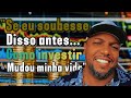 "Antes dos investimentos vs depois:  minha transformação Real"