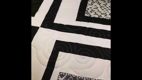 Long Arm Quilting Swirls Freestyle