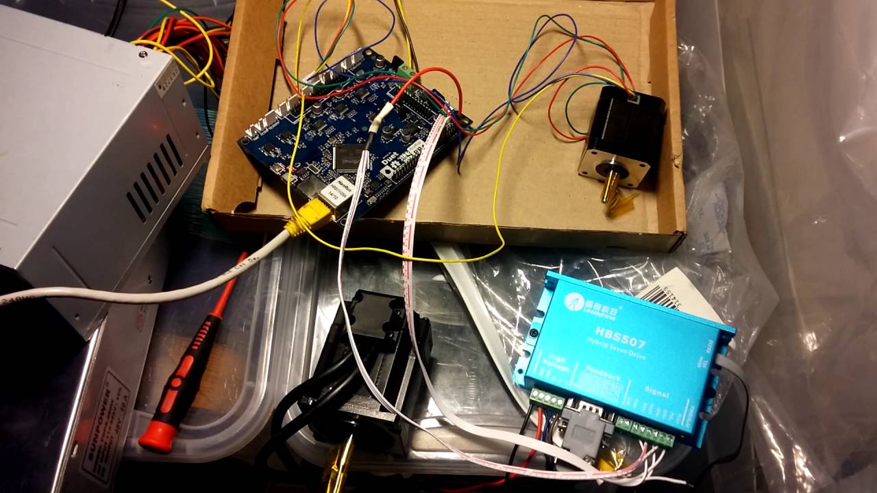 Duet board and leadshine closeloop drive