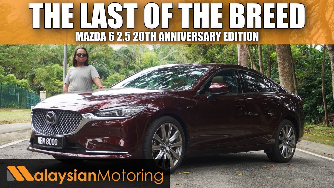 2024 Mazda 6 20th Anniversary Edition – The Last, And Best of the