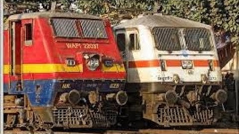 wap5 highest speed duronto express coche track up down accident realistic track sound