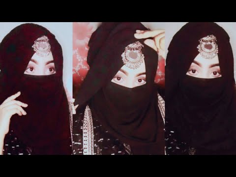 Eid special Hijab Tutorial for saree and Kamij|Eid Hijab Tutorial 2021|Hijab style with Tikli