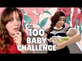Starting a 100 Baby Challenge for the first time in The Sims 4