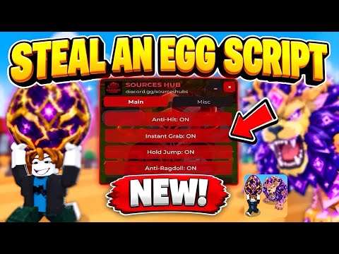 NEW Steal An Egg Script! (Roblox) | 🔥 NEW BIOME UPDATE +  INSTANT GRAB + ANTI HIT!