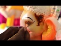 Making of Ganesha/Ganpati and painting of eyes