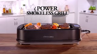 Luchtvaart vloeistof Bekijk het internet POWER SMOKELESS GRILL - YouTube