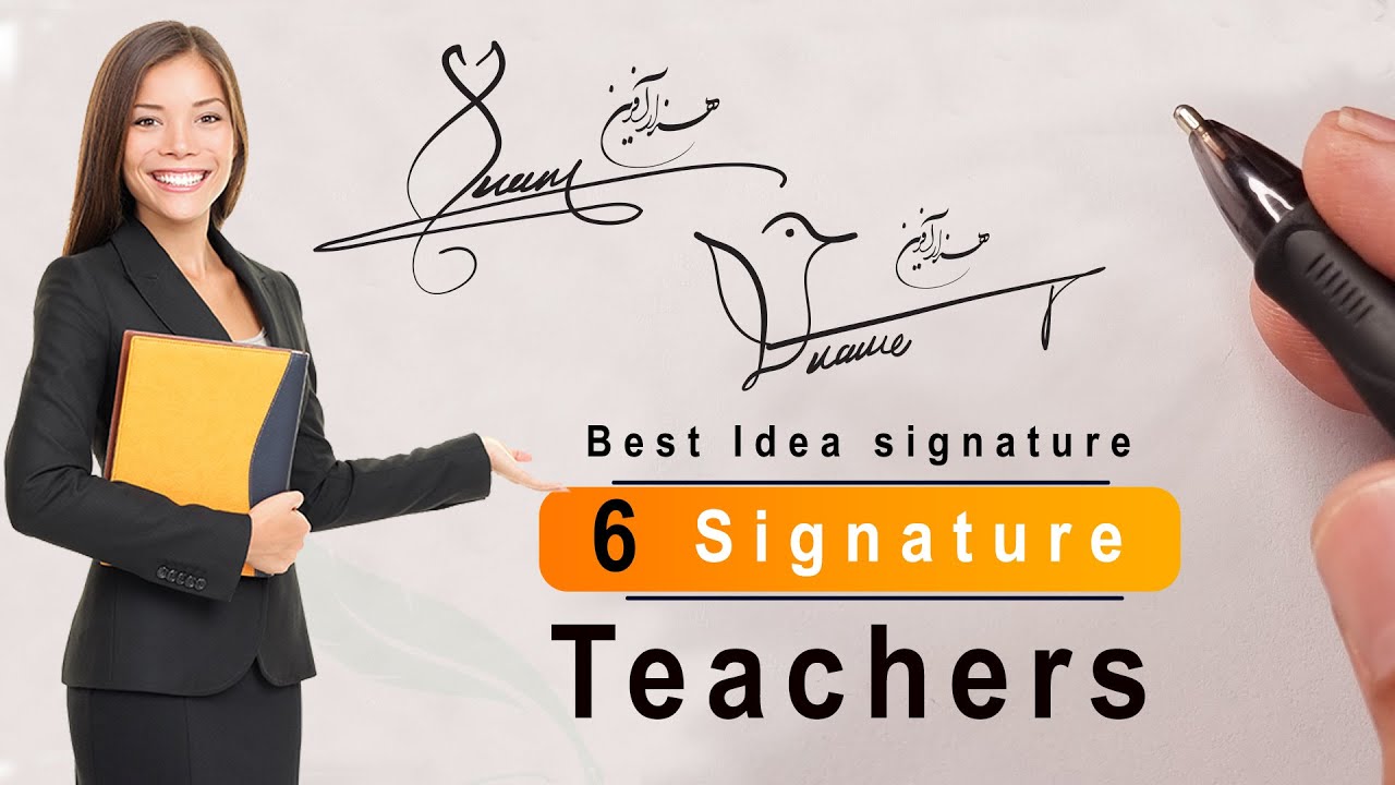 Perfect Teacher Signature Designs – 6 Styles You’ll Love! - YouTube