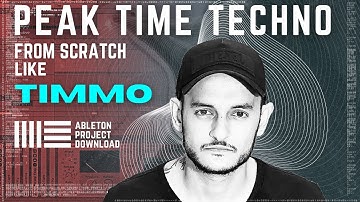 TIMMO style Techno Tutorial from Scratch (Ableton Project Download, Track remake)