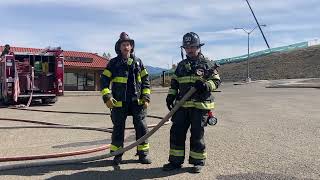 Stationary hose handling techniques (Comella)