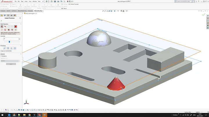 Mesh2Surface for SOLIDWORKS - Primitives