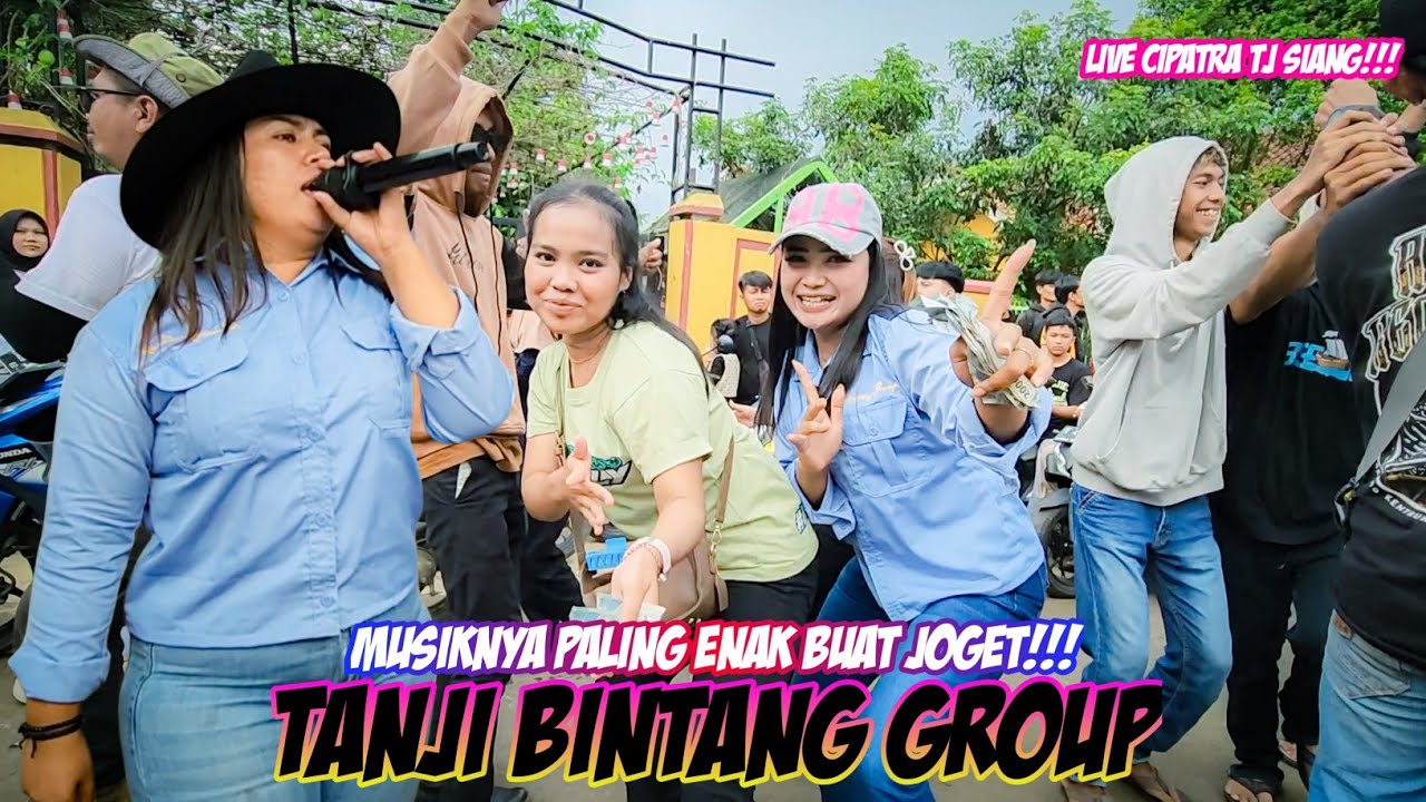 MUSIKNYA PALING ENAK BUAT JOGET!!! - TANJI BINTANG GROUP || LIVE CIPATRA TJ SIANG 