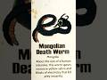 Types of mythical creature  mongolian death worm  part  2 shorts youtubeshorts