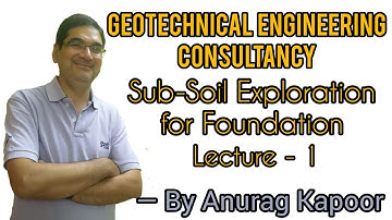Sub Surface Investigation for Foundations as per IS:1892-1979 (Reaffirmed 2002) old code Lecture - 1