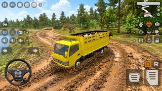 🚛 Ultimate Muddy Road Truck Driving Test 😲 | Animal Transport Truck Gameplay screenshot 5